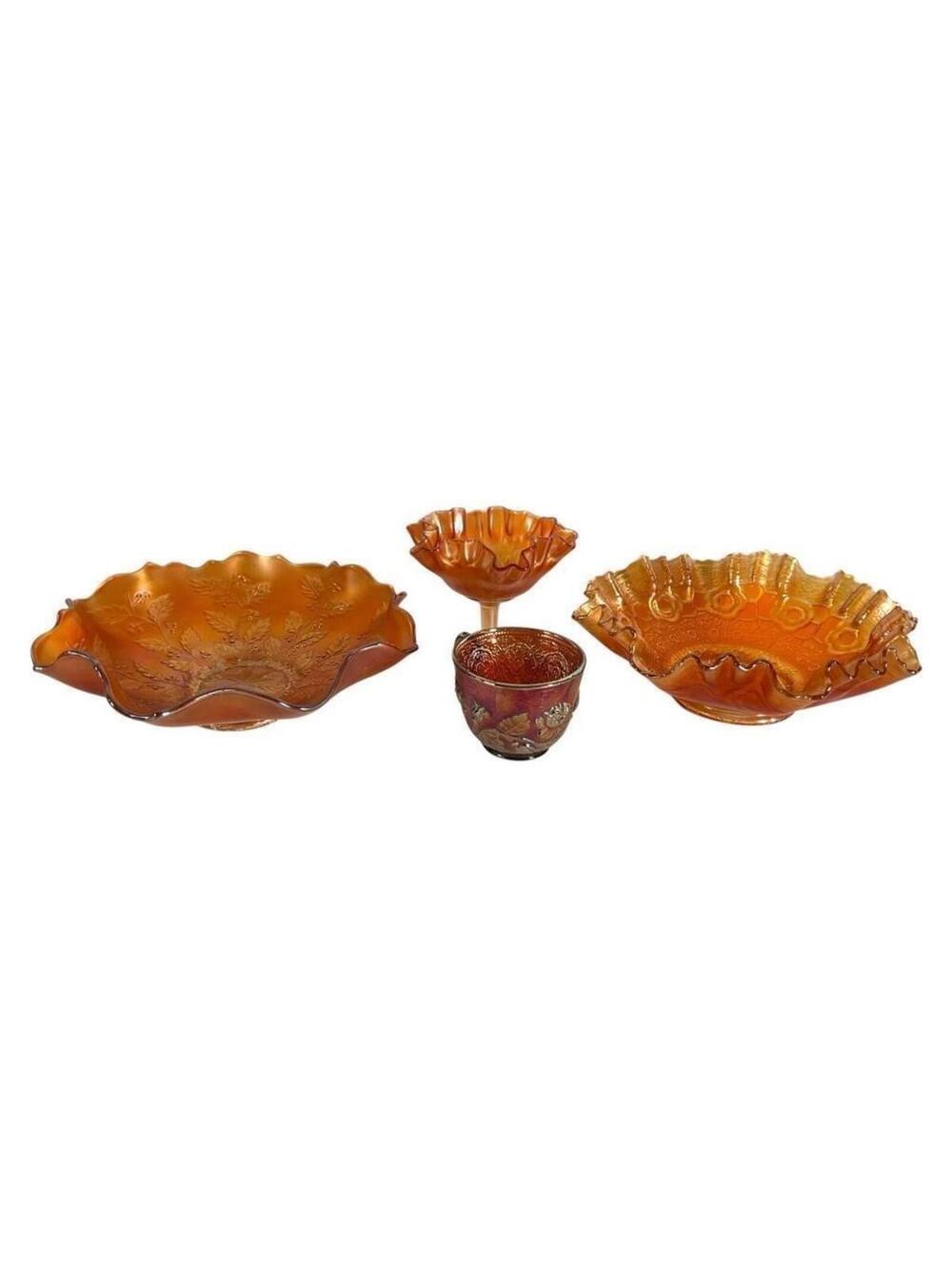Set of Fenton Carnival Glass
